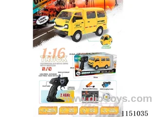 1：16 2.4G 6ch rc car W L/M included battery