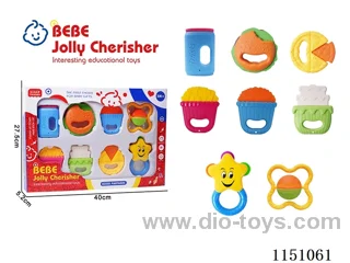 8-Piece Baby Teether Set