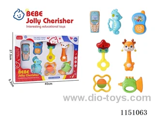 7 Piece Baby Teether Set