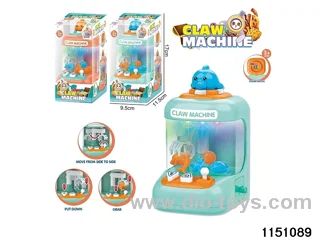 Lighted dolphin crane machine