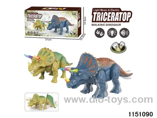 Electric Triceratops Dinosaur