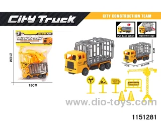 Pull Back Construction Vehicle Set