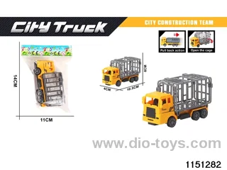 Pull Back Construction Vehicle Set