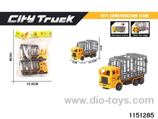 Pull Back Construction Vehicle Set