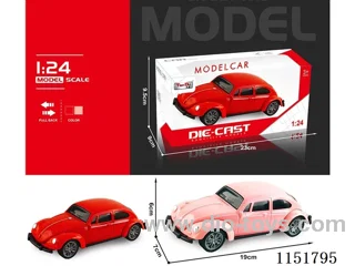 1:24 Pull Back Alloy Car