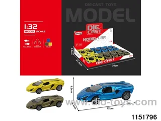 1:32 Pull Back Alloy Car