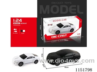 1:24 Pull Back Alloy Car