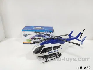 Electric police helicopter
