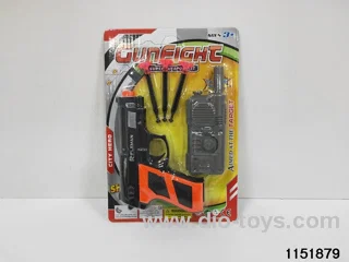 Needle guns, walkie-talkies