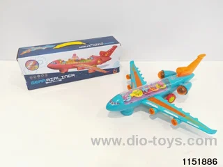 Gear universal lighted musical aeroplane
