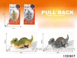 pull back dinosaurs
