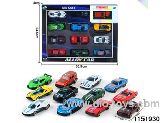 1:64 Scooter Alloy Car
