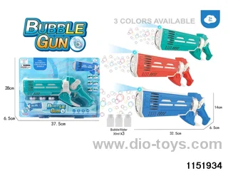 Electric Lighted Bubble Gun