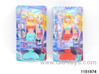 uplinked swimming mermaid