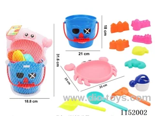 Beach Pirate Bucket 12PCS