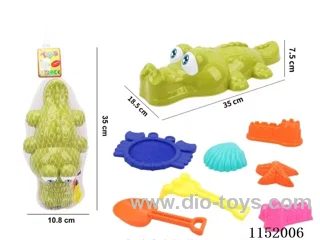 Crocodile Beach Toys 8PCS