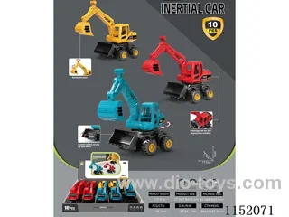 Inertia engineering excavator 10pcs/box