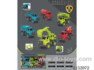 Inertia Engineering Vehicle 6pcs/box