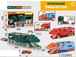 Dinosaur Swallowing Vehicle