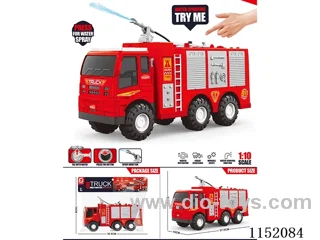 Oversized Water Jet Inertia Fire Truck