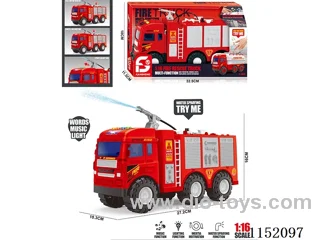 Medium-sized Story Sprinkler Inertia Fire Truck