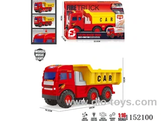 Medium-sized Story Inertia Fire Truck