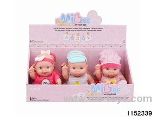 8-inch dolls with enamel