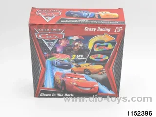 Electric Light Track car
