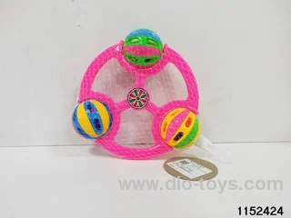 6cm ball with three bells disc