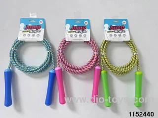 Weaving skipping rope