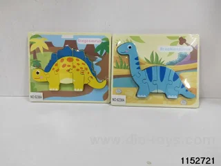 Wooden three-dimensional puzzles