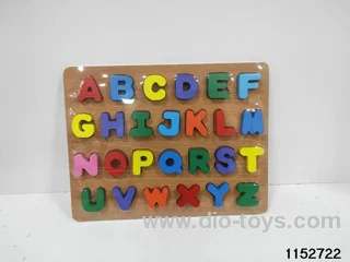 26 letter embossed board