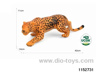 Vitreous Enamel Filled Leopard