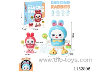 B/O rabbit W L/M not included battery 2 colors mixed