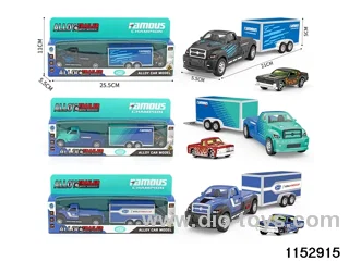 Container trailer combination