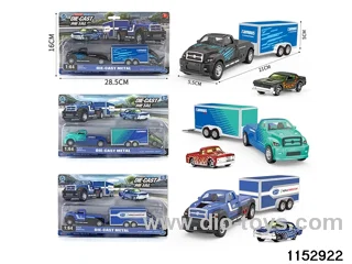 Container trailer combination
