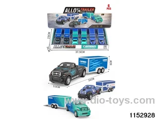 Container trailer combination