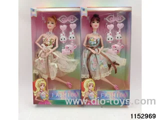 11 inch 11 joint Barbie doll set