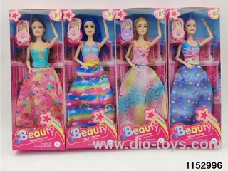11 inch 9 joint Barbie doll set