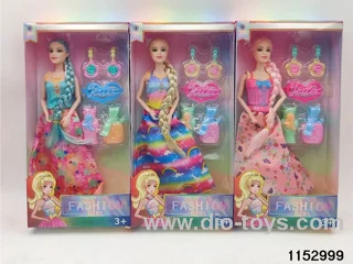 11 inch 9 joint Barbie doll set