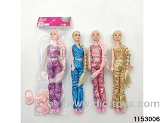 11 inch 9 joint Barbie doll set