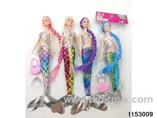 11 inch 9 joint Barbie doll set