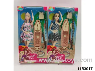 11 inch 11 joint Barbie doll set