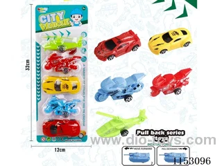 pull back car set 5PCS
