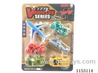 pull back car set 6PCS