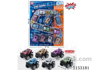 2 models of 6 colours pull back buggy (metallic) 12PCS