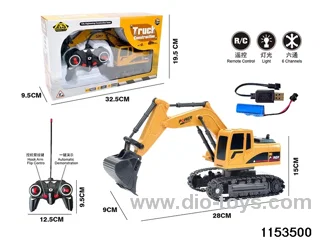 6ch RC car with light
