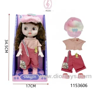 12 INCH DOLL WITH LIGHT/MUSIC