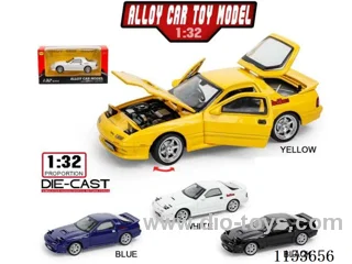 1:32 Mazda RX-7 Black+White+Blue+Yellow