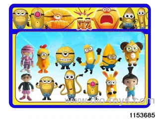3 inch Sneaky Peek-a-boo Figurine Set